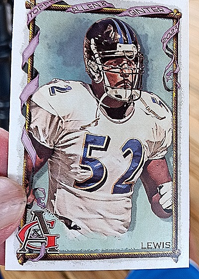 2023 Topps Composite Allen & Ginter #417 Ray Lewis — front