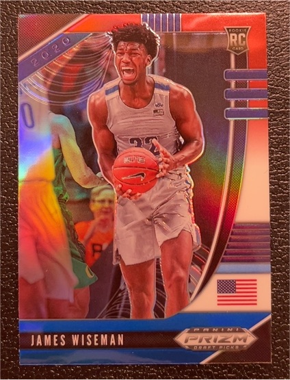 2020 Panini Prizm Draft Picks #2 James Wiseman — front