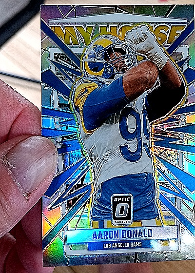 2023 Panini Donruss Optic My House #1 Aaron Donald — front