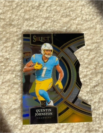 2023 Panini Select Premier #196 Quentin Johnston — front