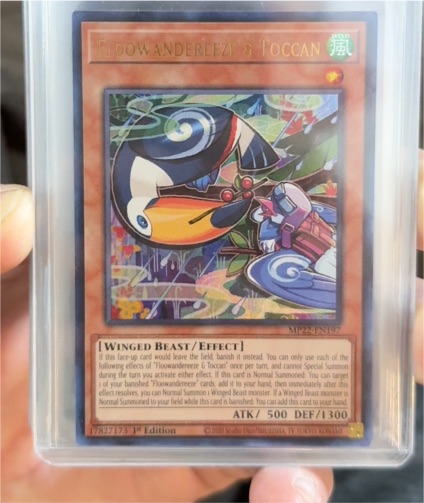 2022 Yu-Gi-Oh! MP22-EN197 Floowandereeze & Toccan — front
