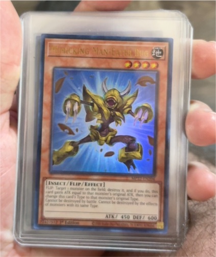 2022 Yu-Gi-Oh! MP22-EN204 Mimicking Man-Eater Bug — front