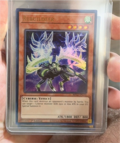 2022 Yu-Gi-Oh! MP22-EN245 Rebuildeer — front