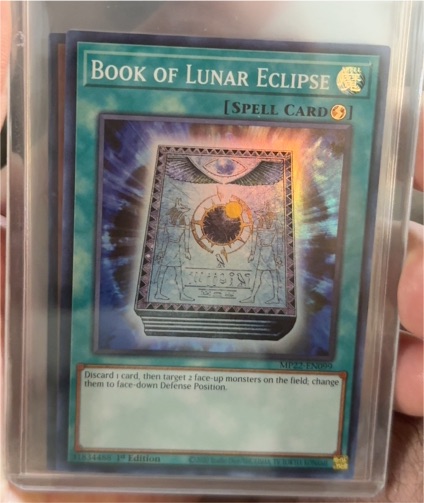 2022 Yu-Gi-Oh! MP22-EN099 Book of Lunar Eclipse — front