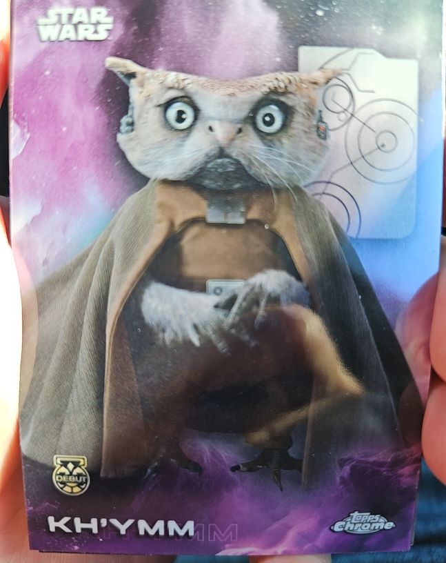 2025 Topps Chrome Star Wars #74 Kh'ymm — front