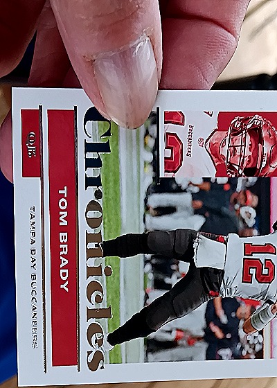 2021 Panini Chronicles #QB Tom Brady — front
