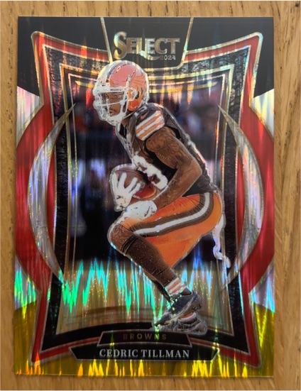 2024 Panini Select Concourse #17 Cedric Tillman — front