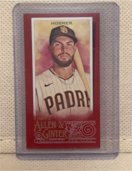 2020 Topps Allen & Ginter X Mini Eric Hosmer — front