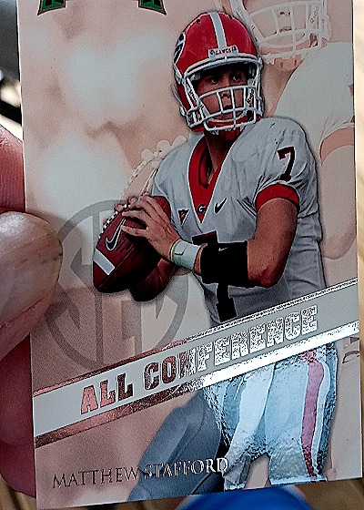 2006 Press Pass SE AC-1 Matthew Stafford — front