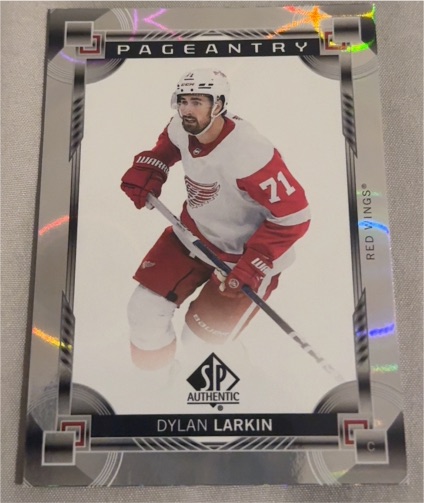 2024-25 Upper Deck SP Authentic Pageantry #P-39 Dylan Larkin — front