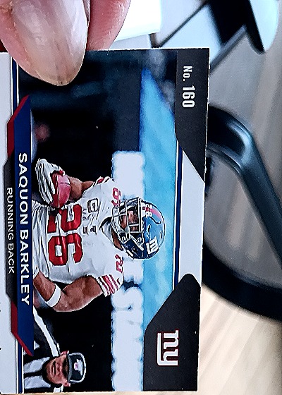 2020 Panini Prizm #160 Saquon Barkley — back