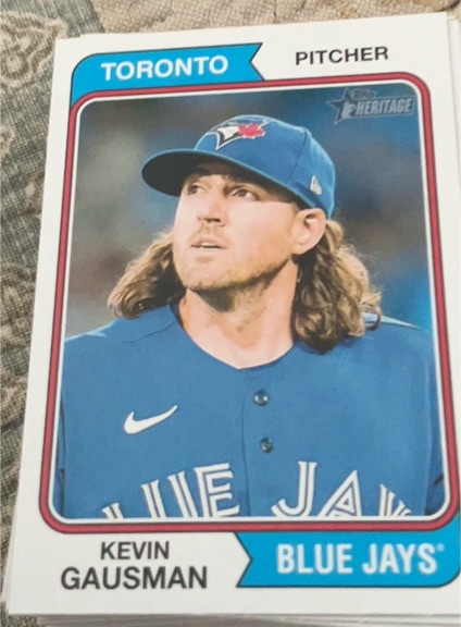 2023 Topps Heritage #255 Kevin Gausman — front