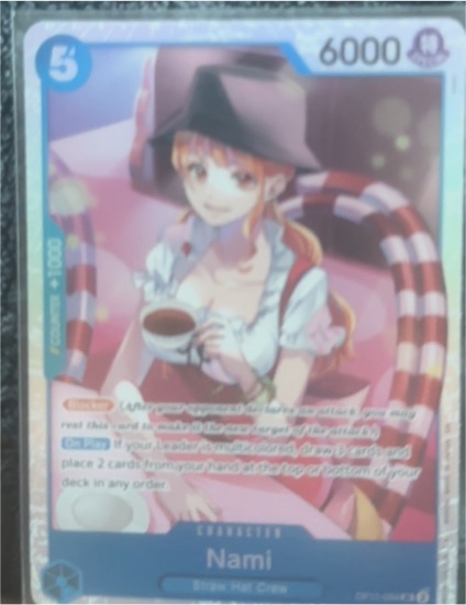 2025 One Piece Card Game OP11-054 Nami — front