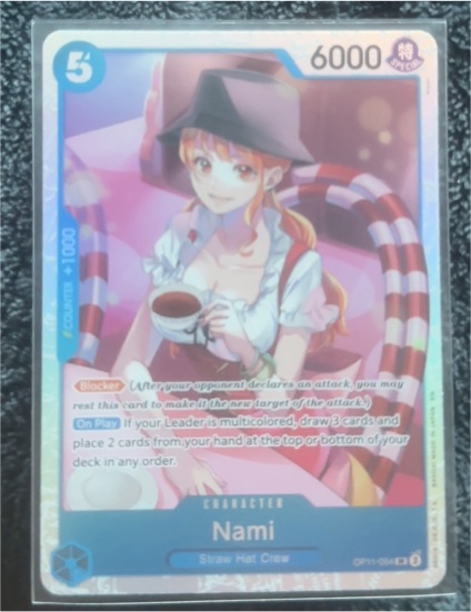 Nami OP11-054 A Fist of Divine Speed — front