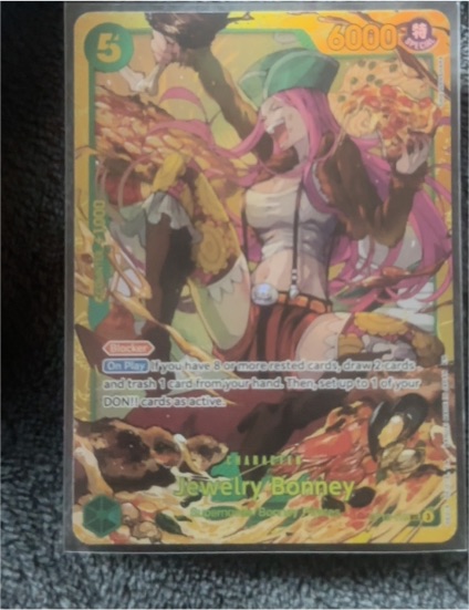 One Piece Legacy of the Master OP12-118 Jewelry Bonney — front