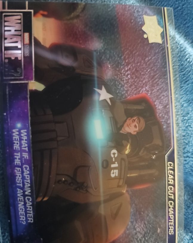 2023 Upper Deck Marvel What If...? #5 Captain Carter Clear Cut Chapters — front