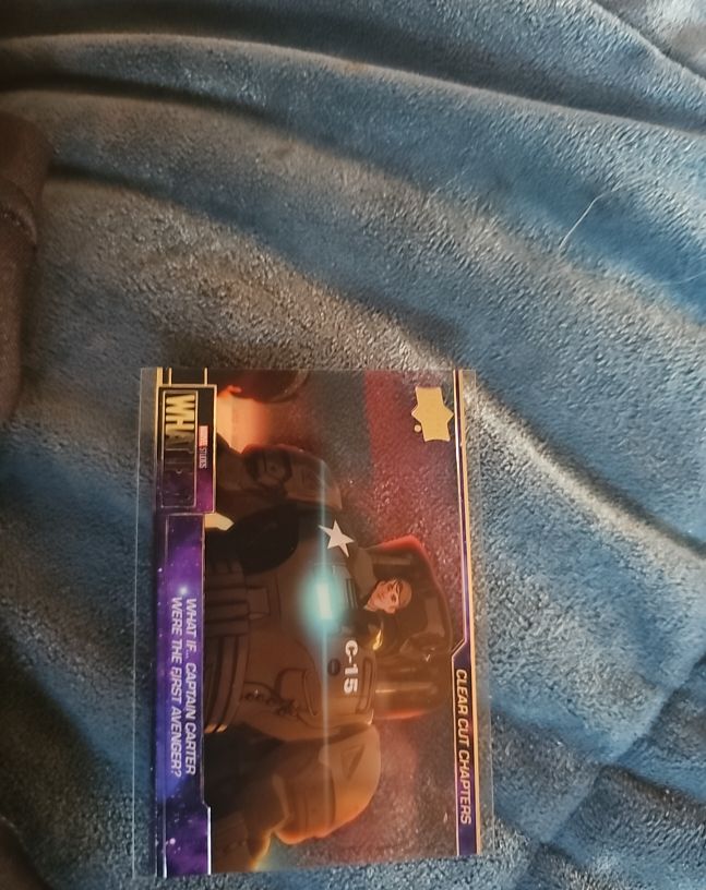 2023 Upper Deck Marvel What If...? Clear Cut Chapters #5 Captain Carter — front