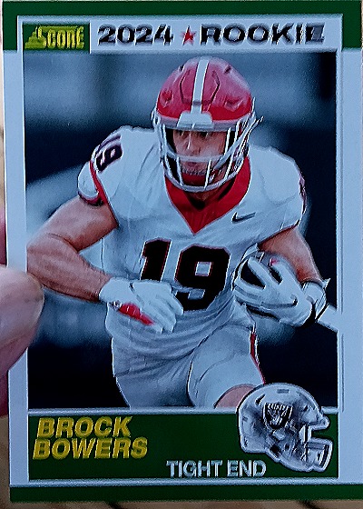 2024 Panini Score #10 Brock Bowers — front