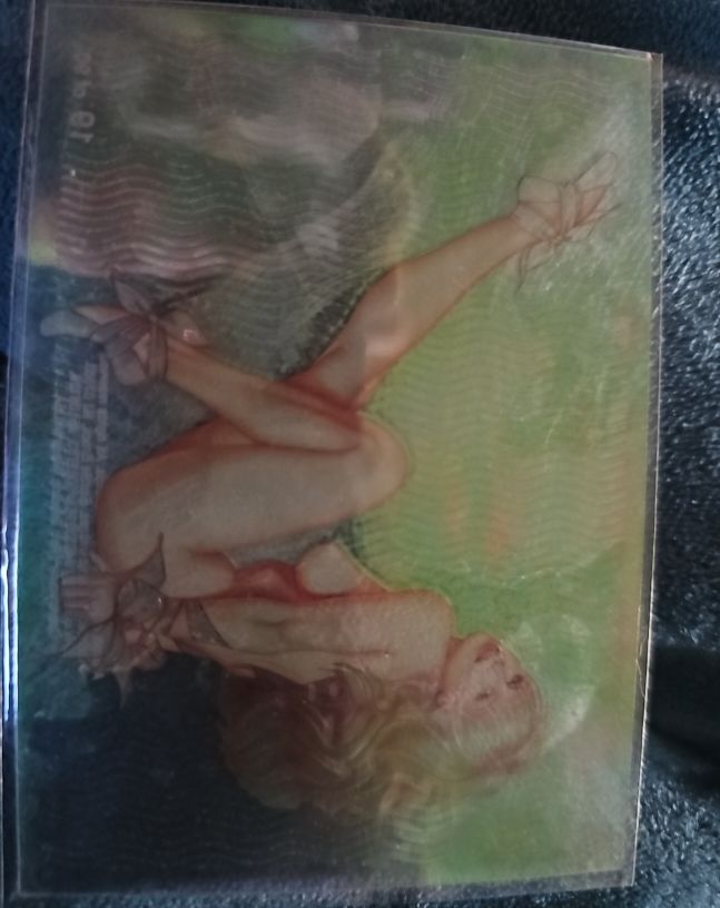 1995 Comic Images OLIVIA Chromium Holochrome #48 — front