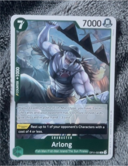 2025 One Piece Card Game OP11-023 Arlong — front