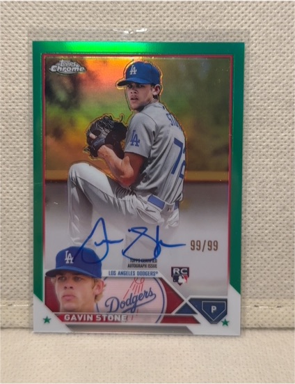 2023 Topps Chrome Update #99 Gavin Stone — front