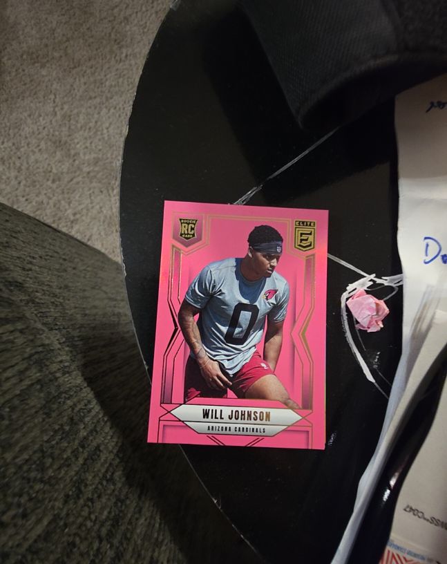 2025 Panini Donruss Elite #115 Will Johnson — front