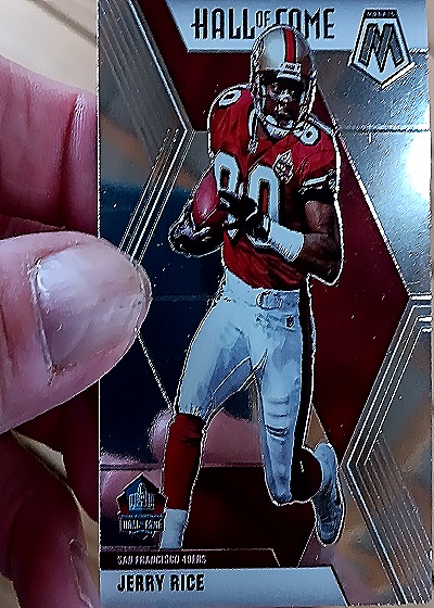 2020 Panini Mosaic #287 Jerry Rice — front