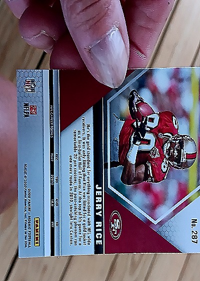 2020 Panini Mosaic #287 Jerry Rice — back