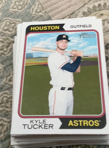 2023 Topps Heritage #362 Kyle Tucker — front