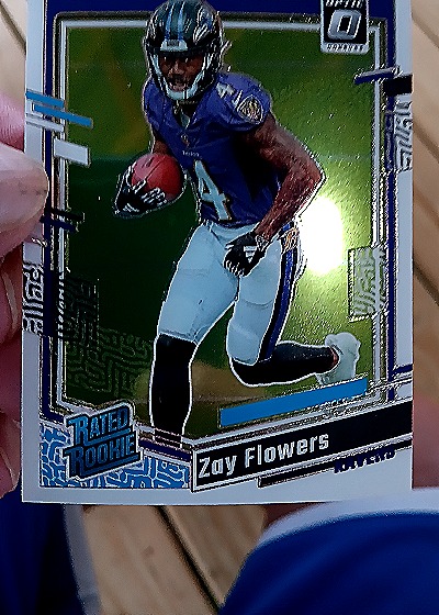 2023 Panini Donruss Optic #210 Zay Flowers — front