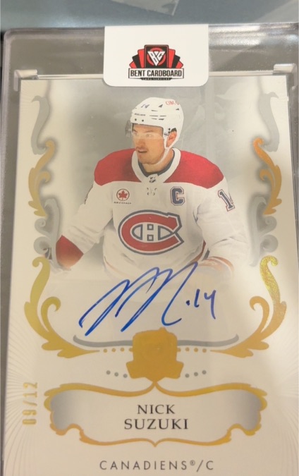 2023 Upper Deck Ultimate Introductions Nick Suzuki #09/12 — front