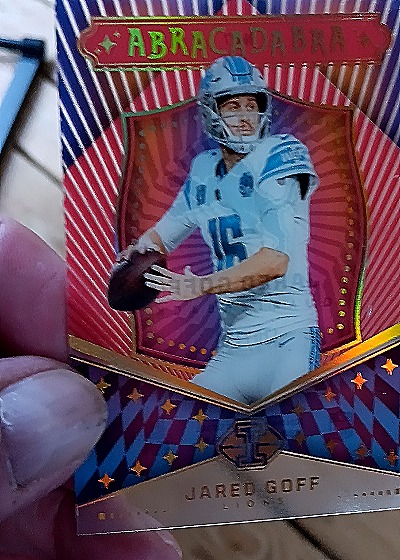 2024 Panini Illusions #7 Jared Goff Abracadabra — front