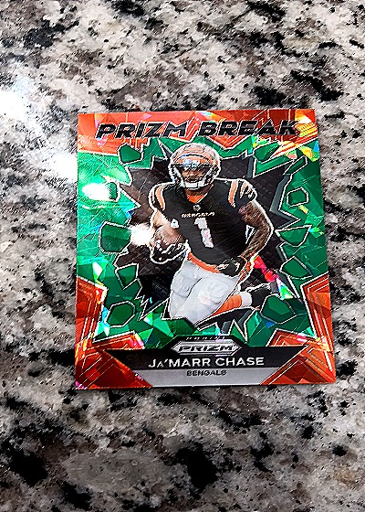 2023 Panini Prizm Prizm Break #PB-10 Ja'Marr Chase — front