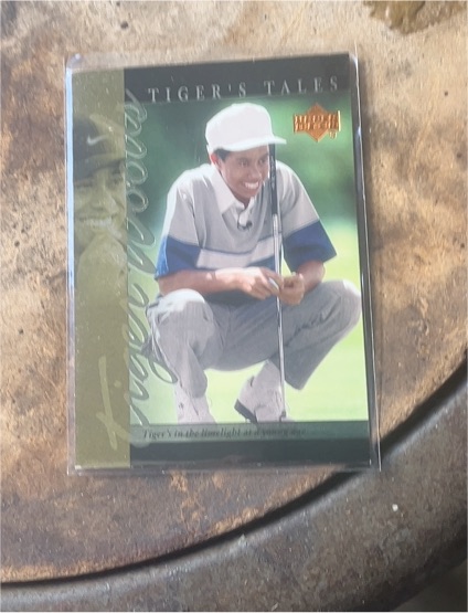 2001 Upper Deck Tiger's Tales #TT3 Tiger Woods — front