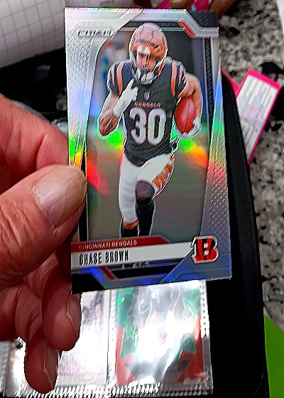 2024 Panini Prizm #60 Chase Brown — front