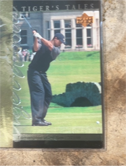 2001 Upper Deck Tiger's Tales #TT26 Tiger Woods — front