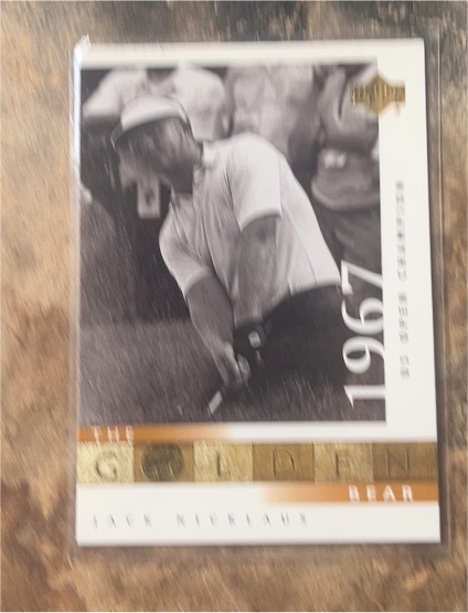 2001 Upper Deck #112 Jack Nicklaus The Golden Bear — front