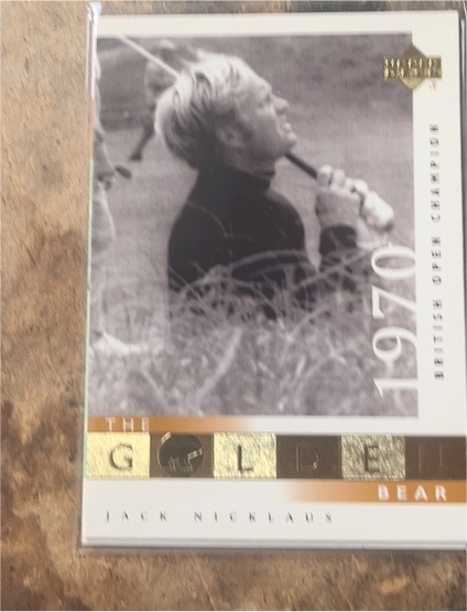 2001 Upper Deck #113 Jack Nicklaus The Golden Bear — front