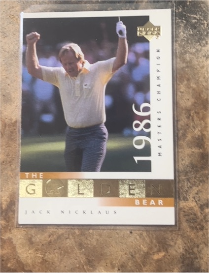 2001 Upper Deck The Golden Bear #123 Jack Nicklaus — front