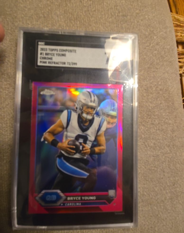 2023 Topps Composite Chrome #1 Bryce Young — front