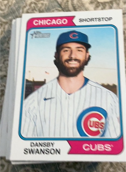 2023 Topps Heritage #37 Dansby Swanson — front