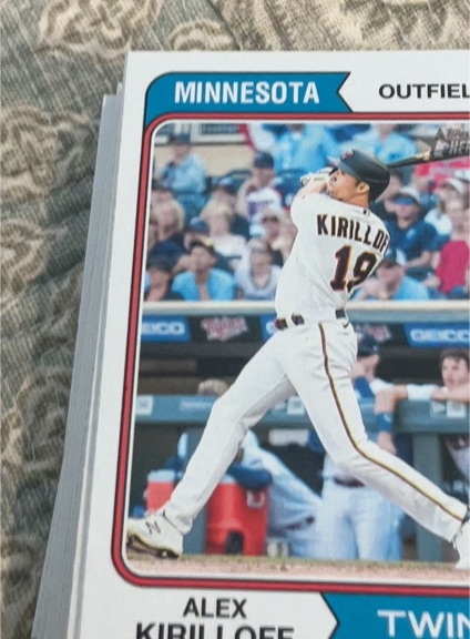 2023 Topps Heritage #448 Alex Kirilloff — front