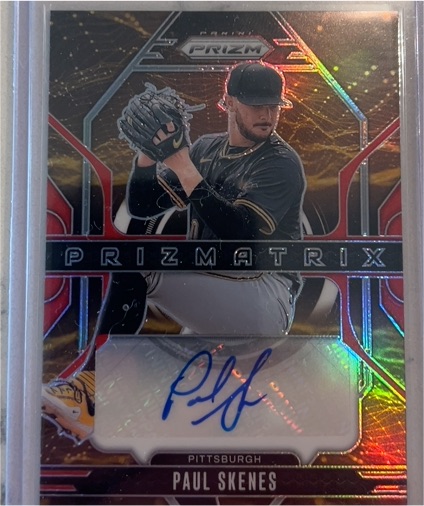 2025 Panini Prizm #PA-PS Paul Skenes — front