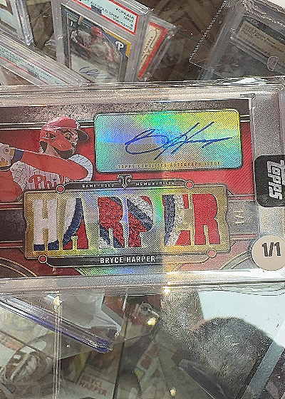 2024 Topps Triple Threads #1 Bryce Harper — front