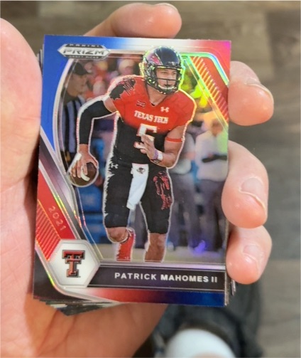 2021 Panini Prizm Draft Picks #7 Patrick Mahomes II — front