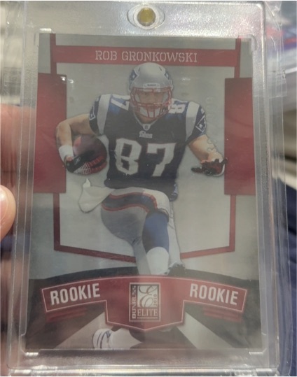 2009 Donruss Elite #103 Rob Gronkowski Rookie — front