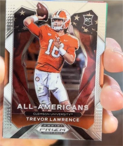 2021 Panini Prizm Draft Picks #181 Trevor Lawrence All Americans — front