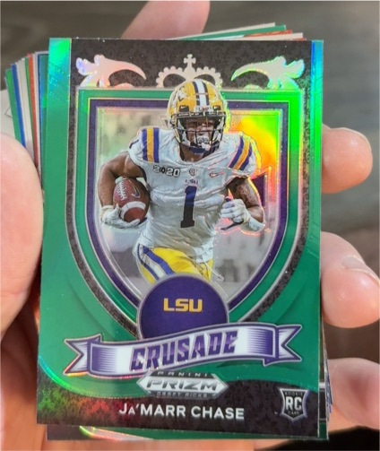 2021 Panini Prizm Draft Picks #162 Ja'Marr Chase — front