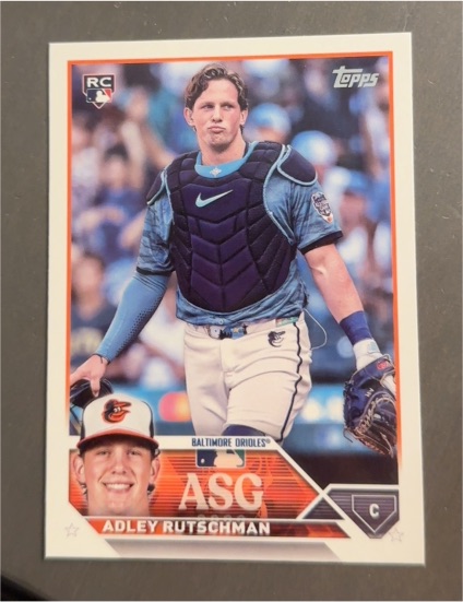 2023 Topps Update #ASG-8 Adley Rutschman — front