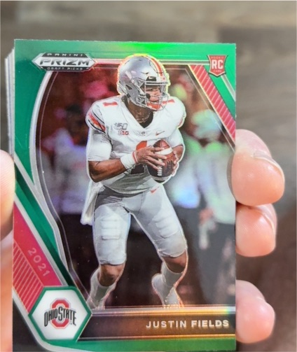 2021 Panini Prizm Draft Picks #121 Justin Fields — front